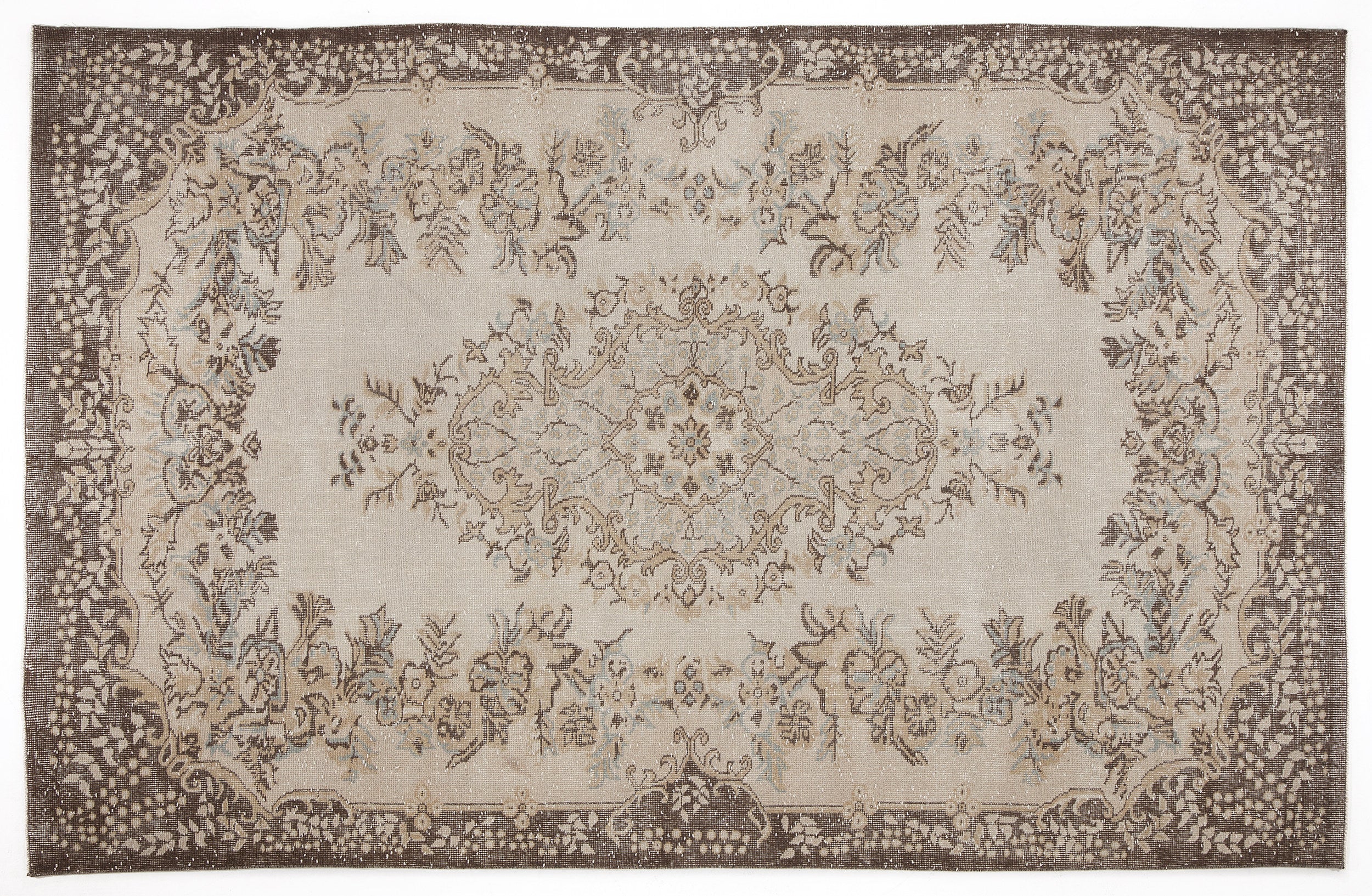 Glufoen - Vintage Medallion Rug - 6'1 X 9'9