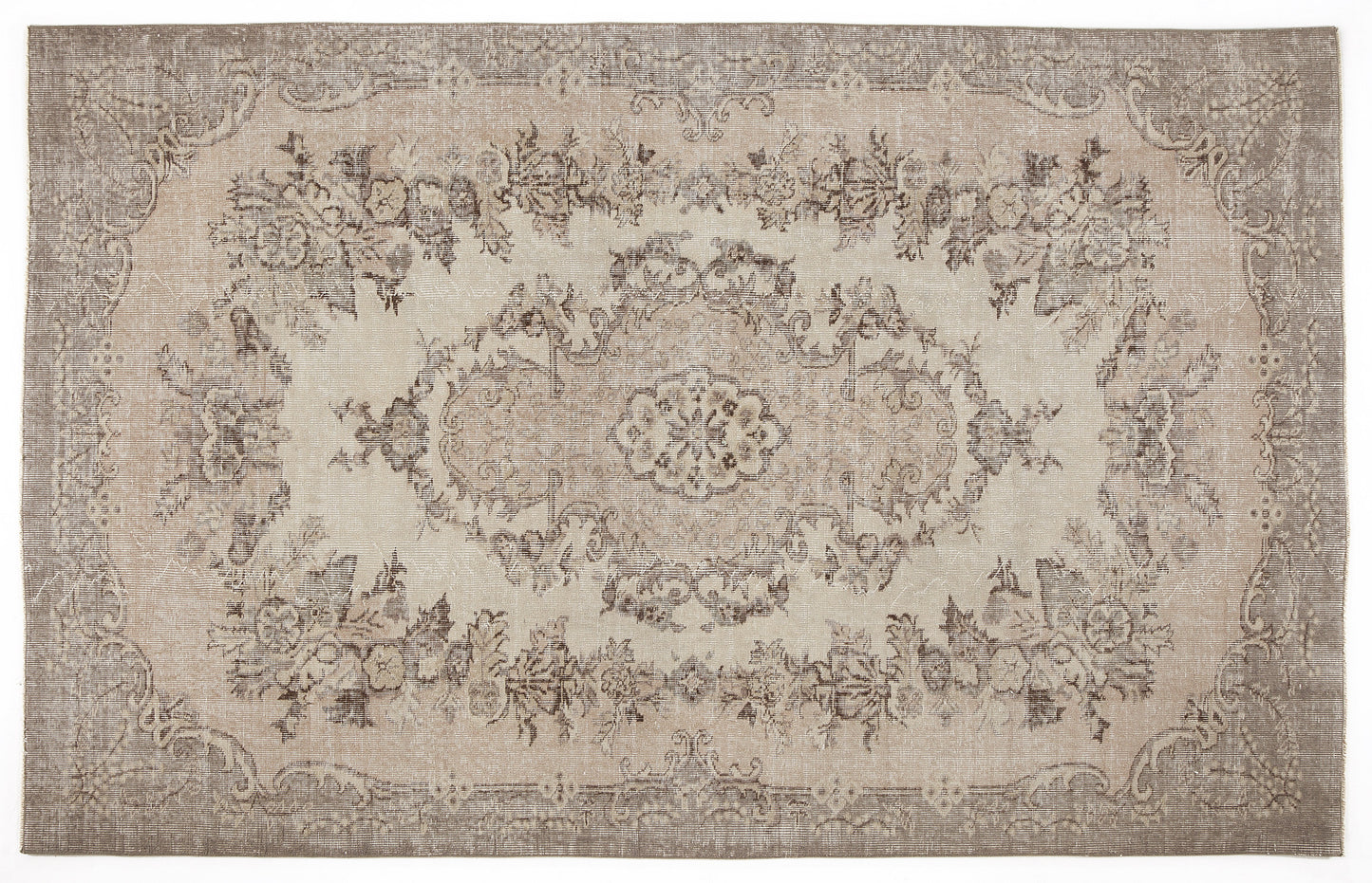 Slidaan - Vintage Medallion Rug - 5'8 X 9'2