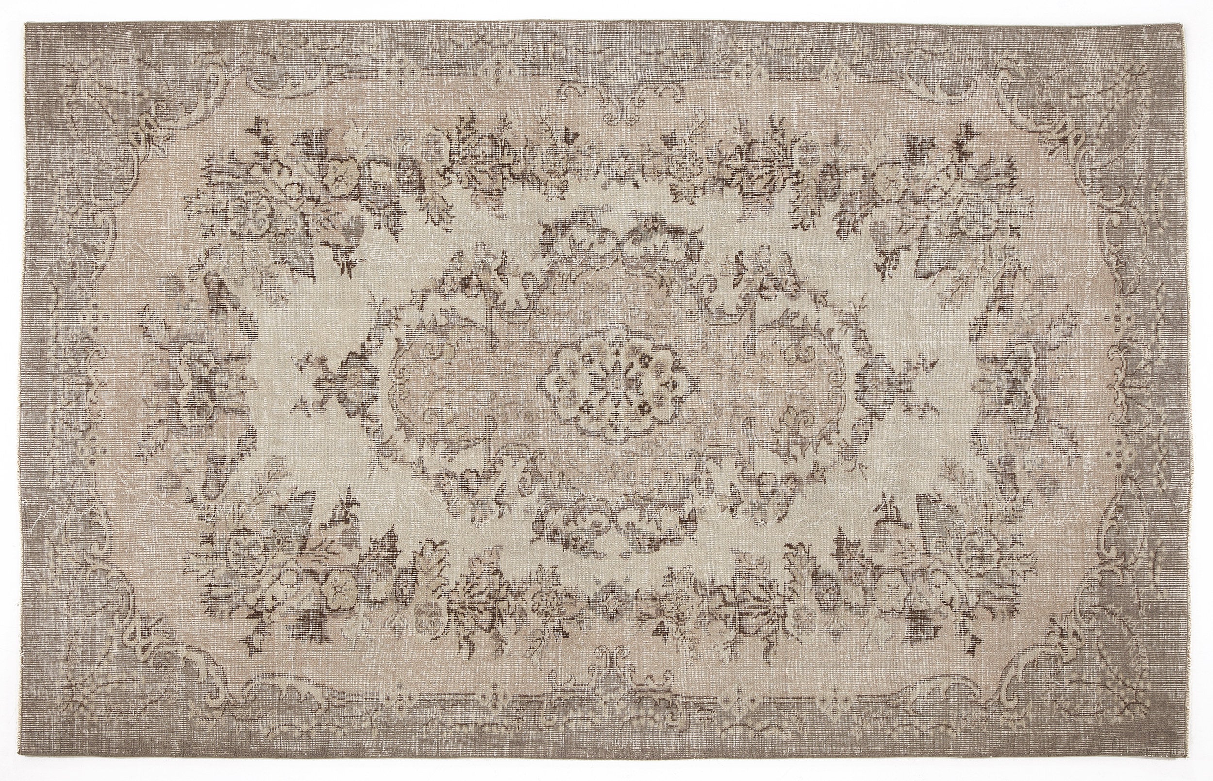 Slidaan - Vintage Medallion Rug - 5'8 X 9'2