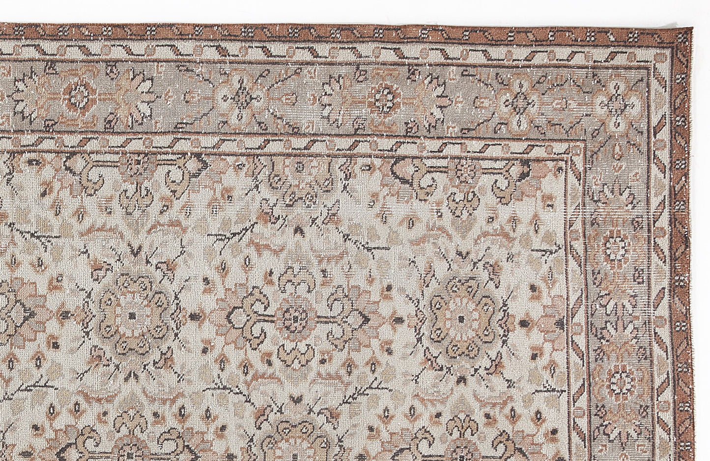 Slina - Vintage Floral Rug - 5'7 X 9'3
