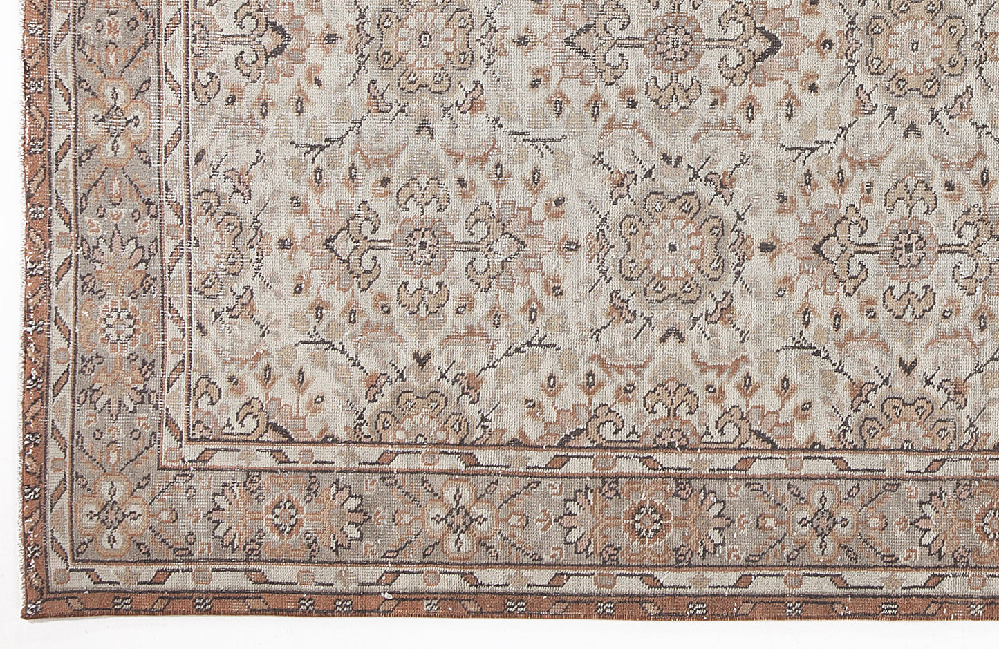 Slina - Vintage Floral Rug - 5'7 X 9'3