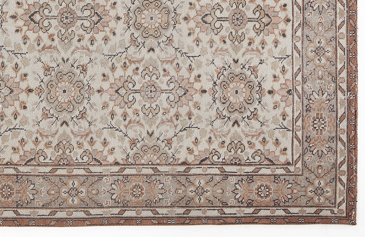 Slina - Vintage Floral Rug - 5'7 X 9'3