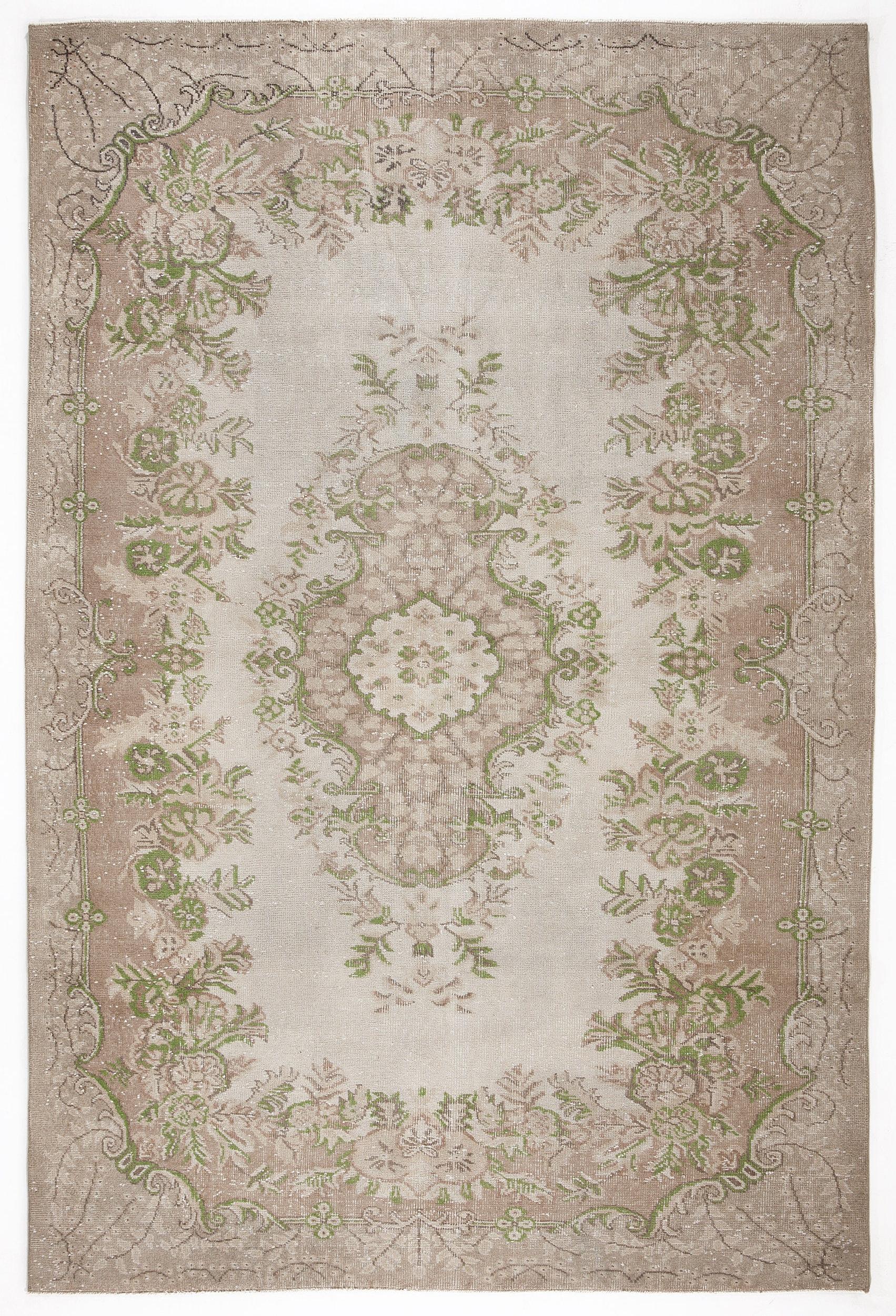 Taideex - Vintage Medallion Rug - 6'4 X 9'7