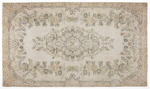 Load image 1 in gallery view. Kaloel - Vintage Medallion Rug - 5'4 X 9'3
