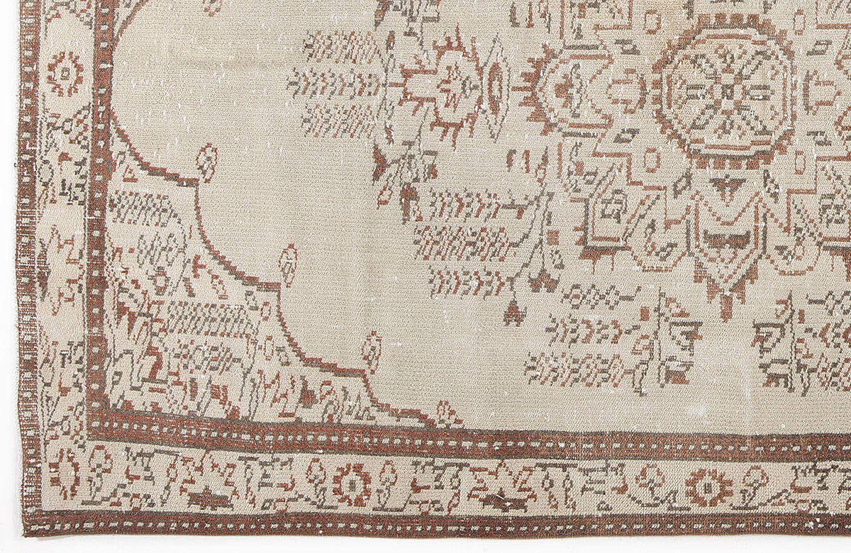 Classic Rug Collection Rias Riazia Vintage Medallion Hand-Woven Rug 5'1 X 8'7 | JUSTHand-Woven Rug ...