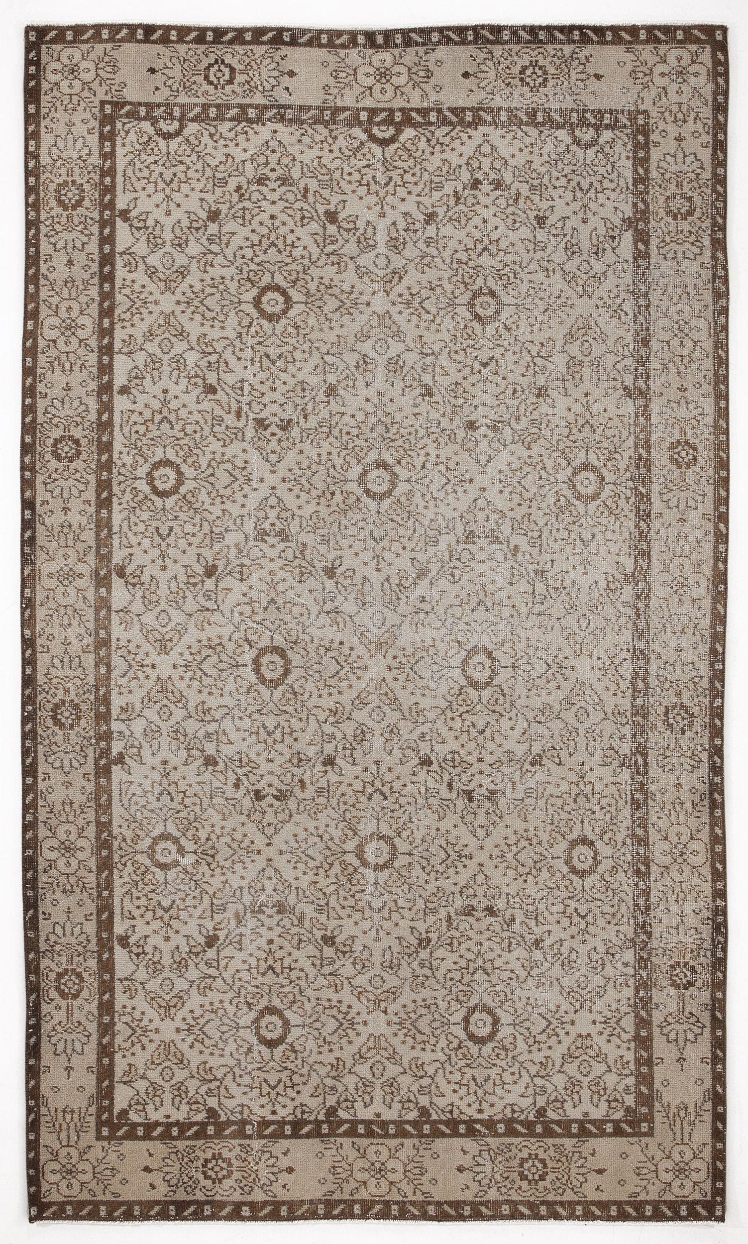 Crailiel - Vintage Floral Rug - 5'0 X 8'6