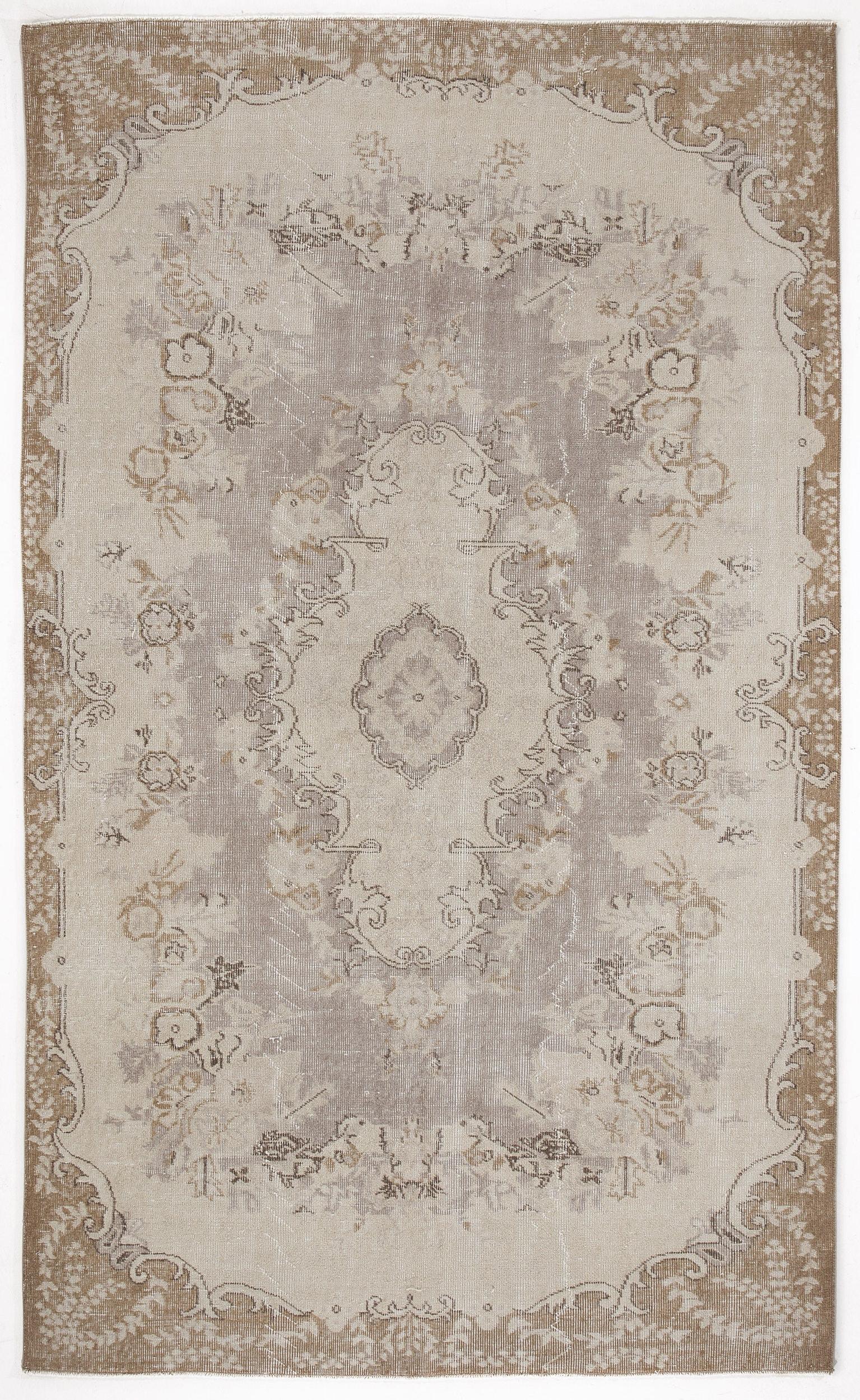 Slososa - Vintage Medallion Rug - 5'5 X 9'1