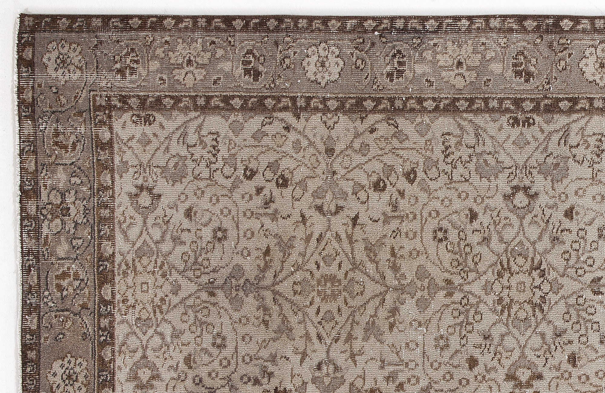 Glaemear - Vintage Floral Rug - 5'5 X 8'10