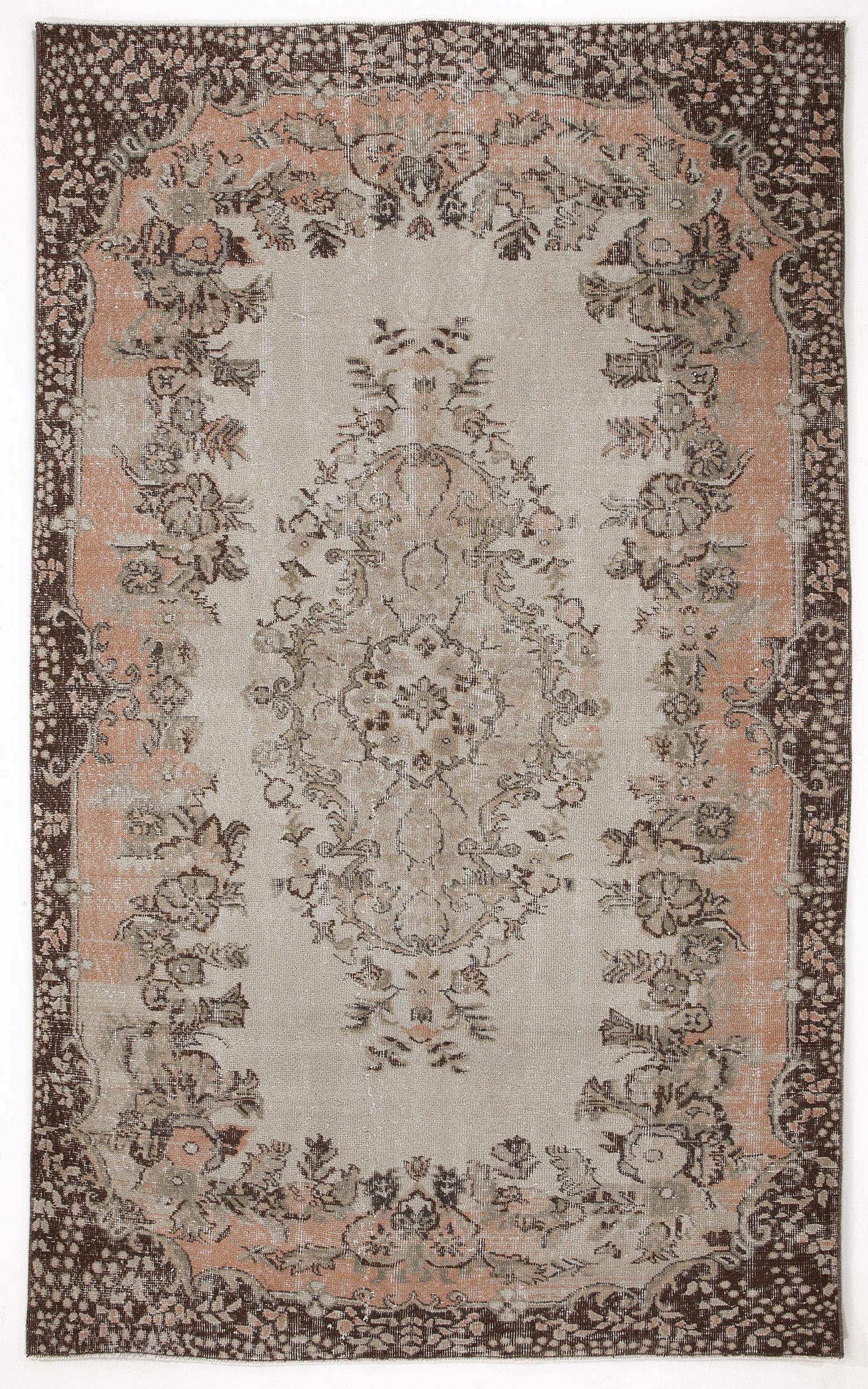 Grayn - Vintage Medallion Rug - 5'7 X 9'1
