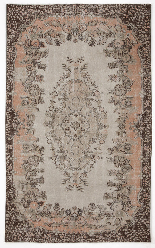 Load image 1 in gallery view. Grayn - Vintage Medallion Rug - 5'7 X 9'1