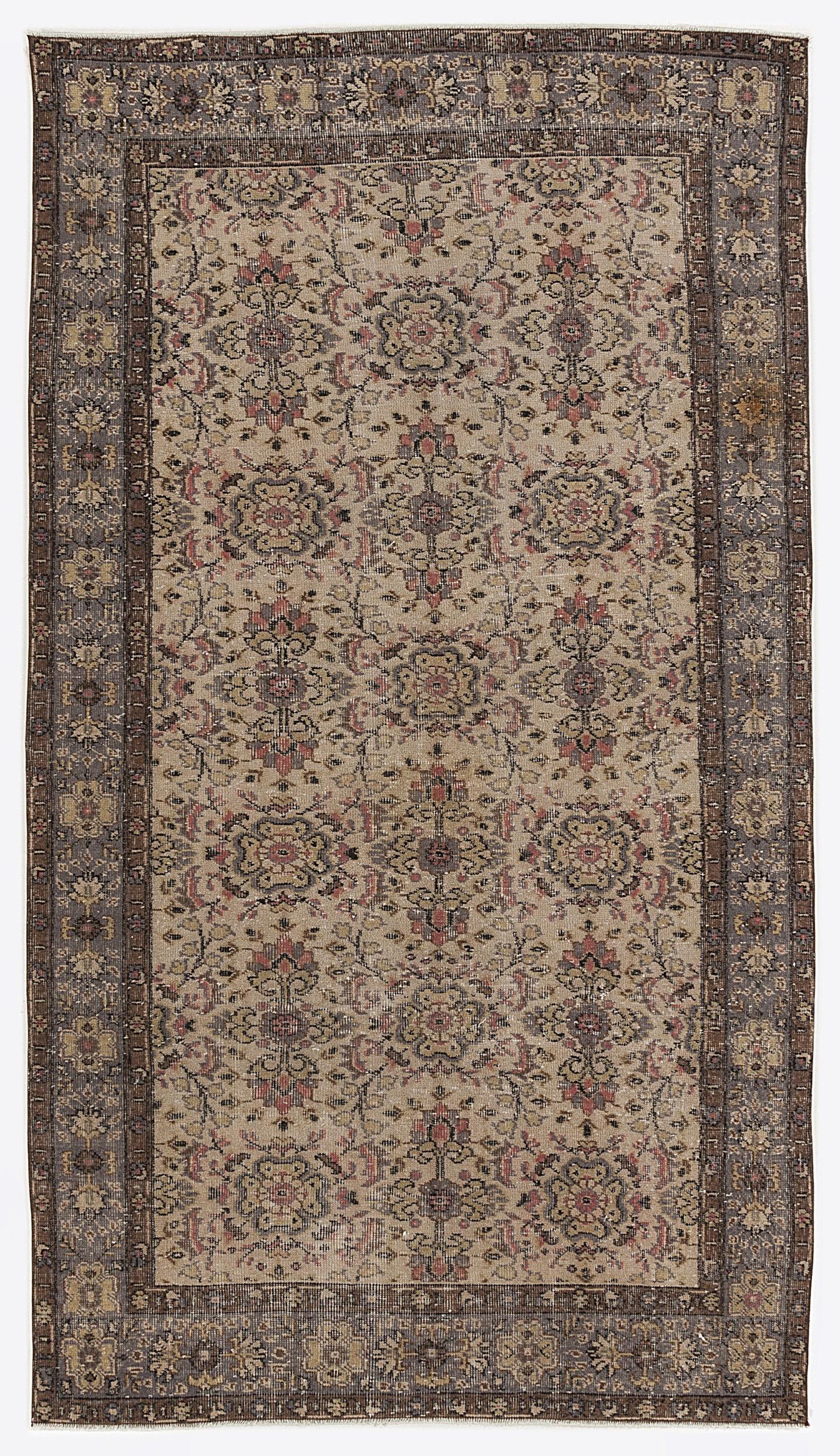 Radena - Vintage Floral Rug - 5'0 X 8'11