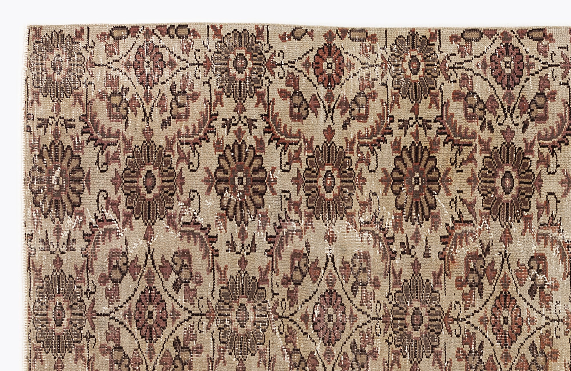 Sleveel - Vintage Floral Rug - 4'11 X 8'1