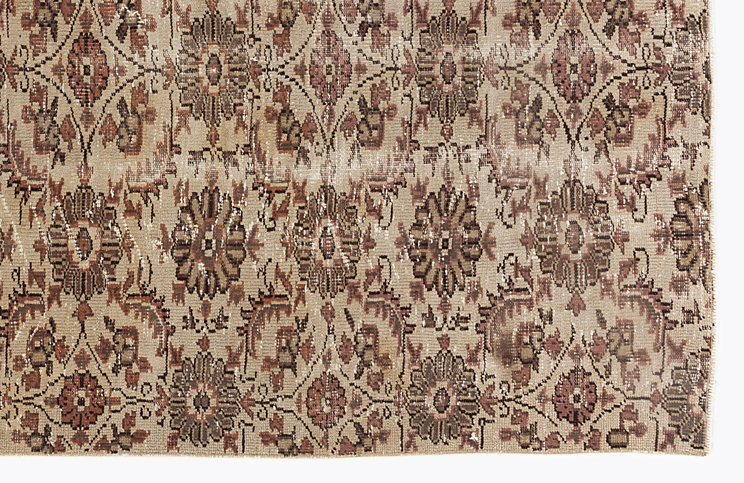 Sleveel - Vintage Floral Rug - 4'11 X 8'1