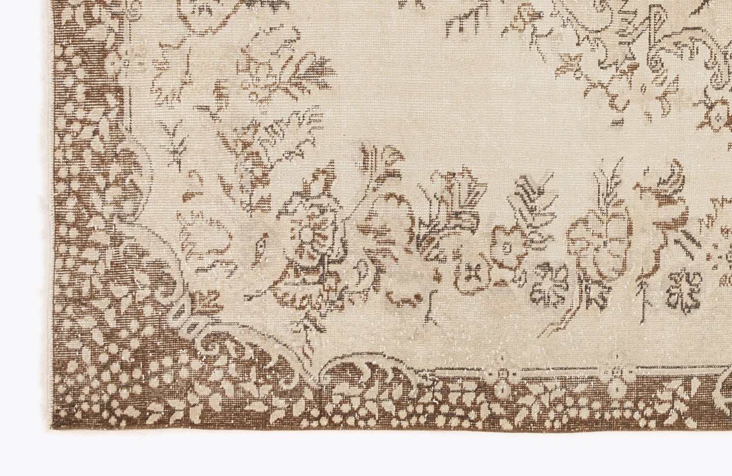 Toseus - Vintage Medallion Rug - 6'4 X 9'10
