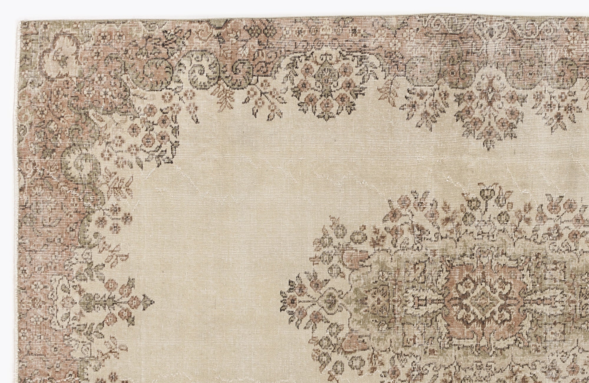 Shova - Vintage Medallion Rug - 5'4 X 8'3