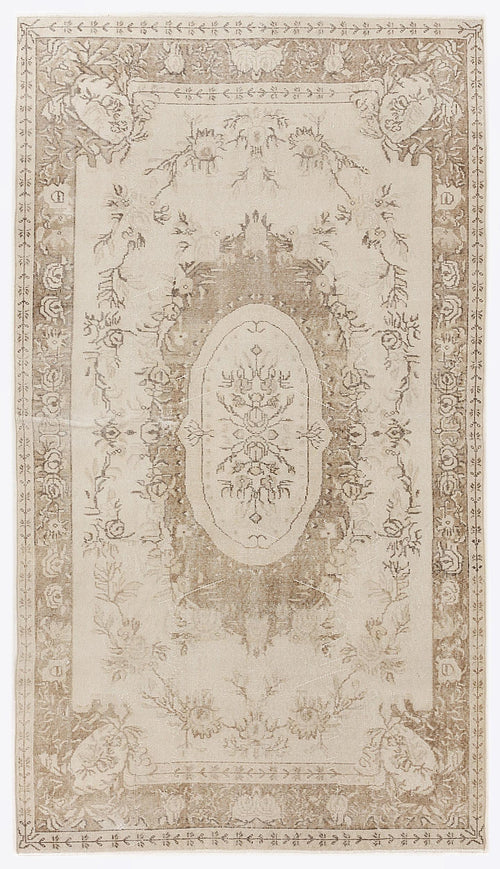 Load image 1 in gallery view. Crulian - Vintage Medallion Rug - 5'7 X 10'3