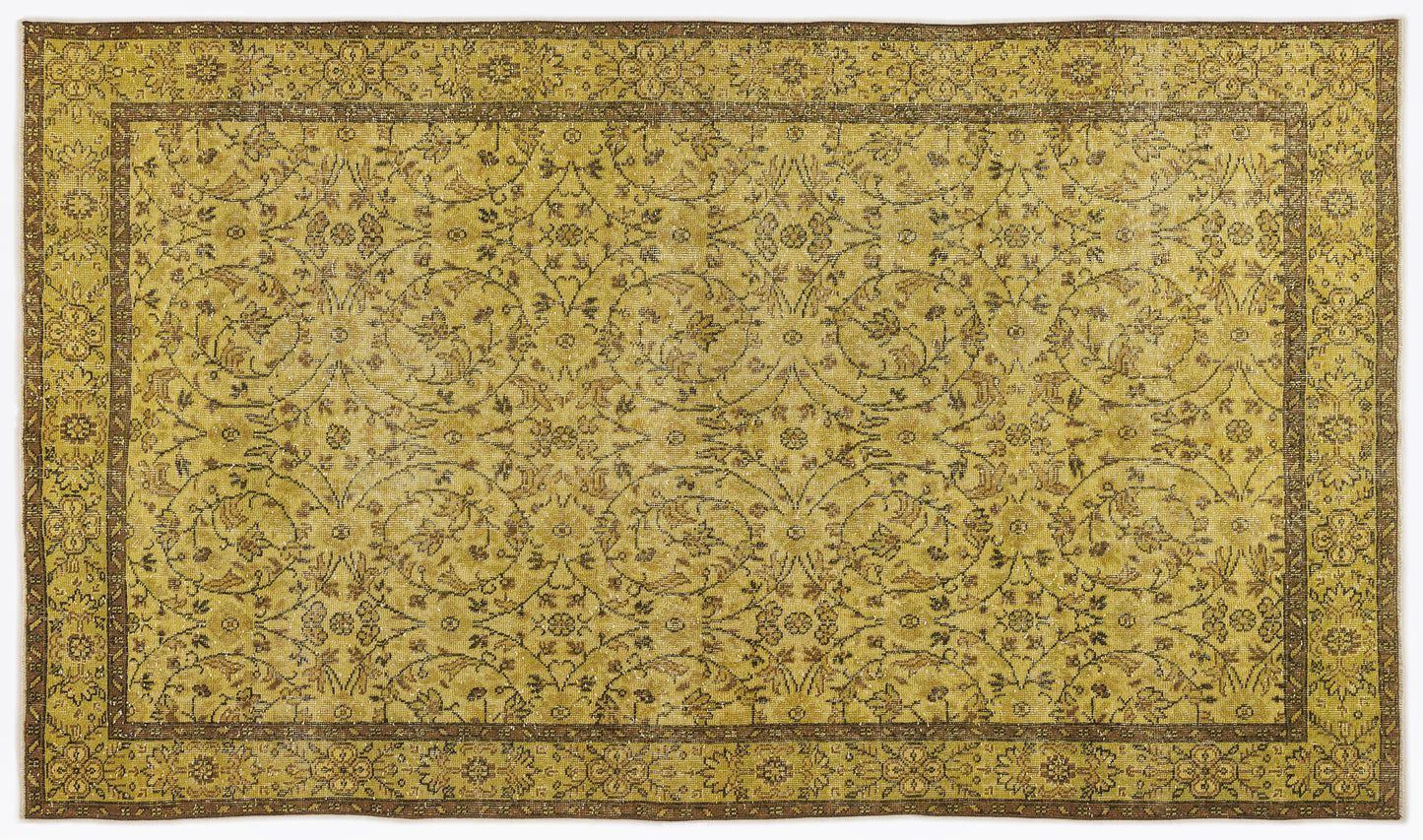 Nunear - Vintage Floral Rug - 5'6 X 9'6
