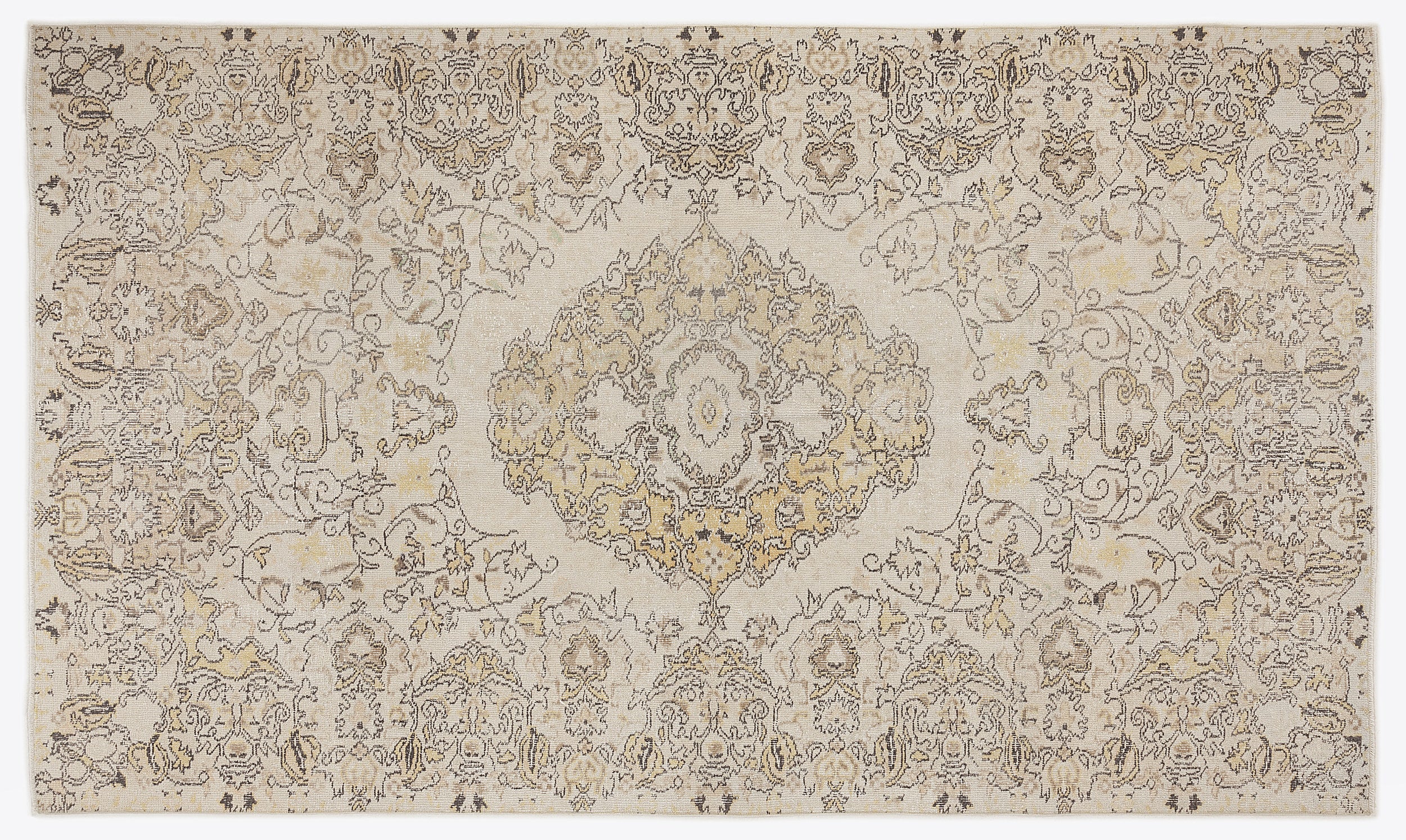 Froex - Vintage Medallion Rug - 5'6 X 9'3