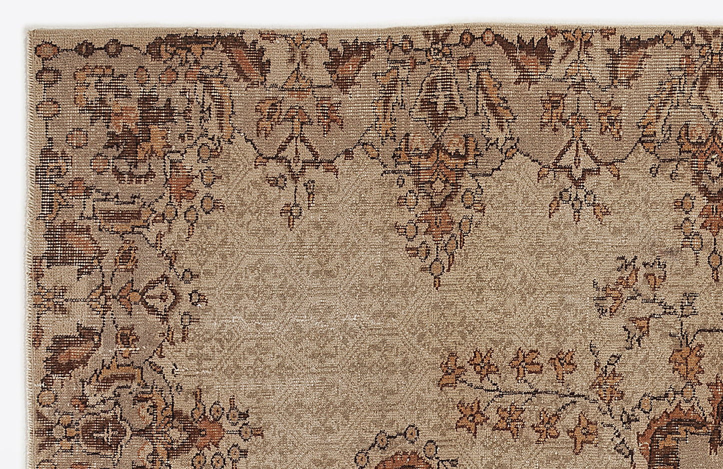 Hadura - Vintage Medallion Rug - 5'10 X 9'1