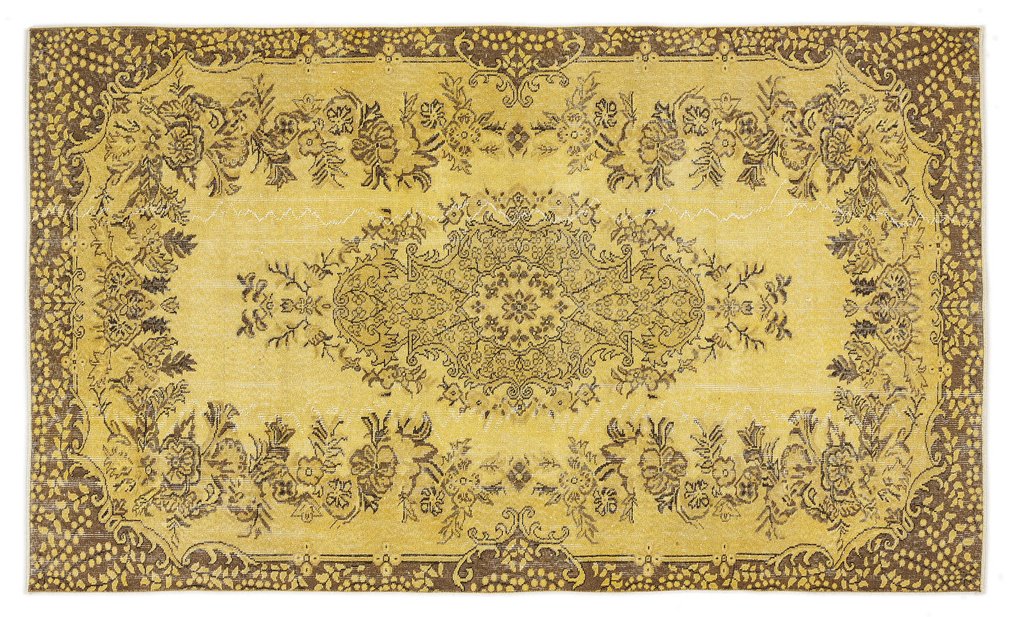 Rakoen - Vintage Medallion Rug - 5'4 X 9'1