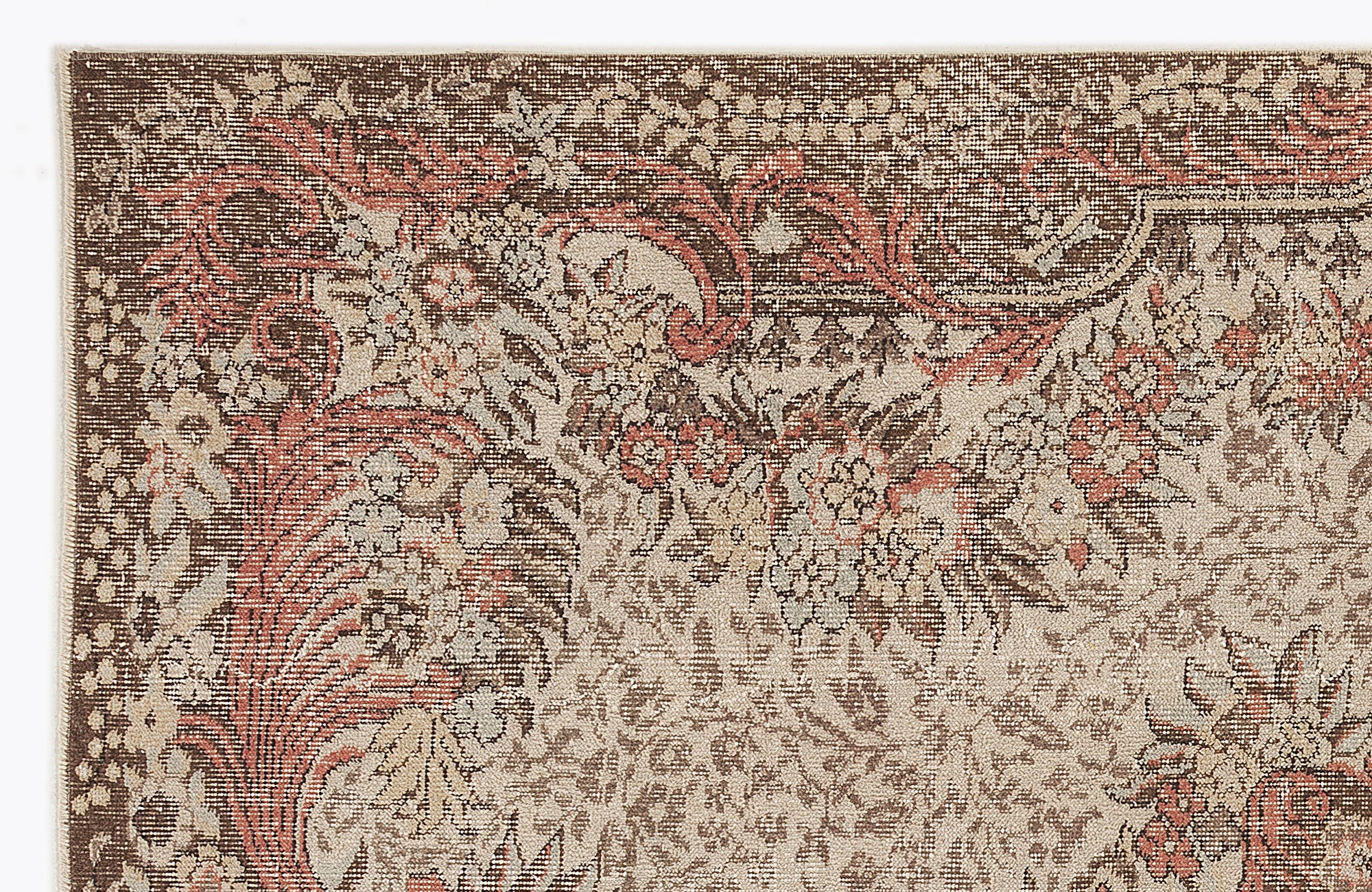 Kozeda - Vintage Medallion Rug - 5'8 X 9'8