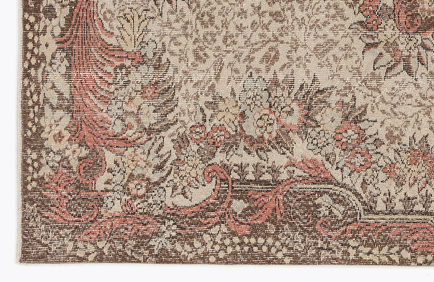 Kozeda - Vintage Medallion Rug - 5'8 X 9'8