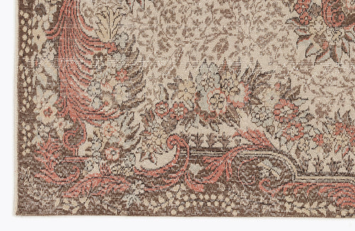 Load image 1 in gallery view. Kozeda - Vintage Medallion Rug - 5'8 X 9'8