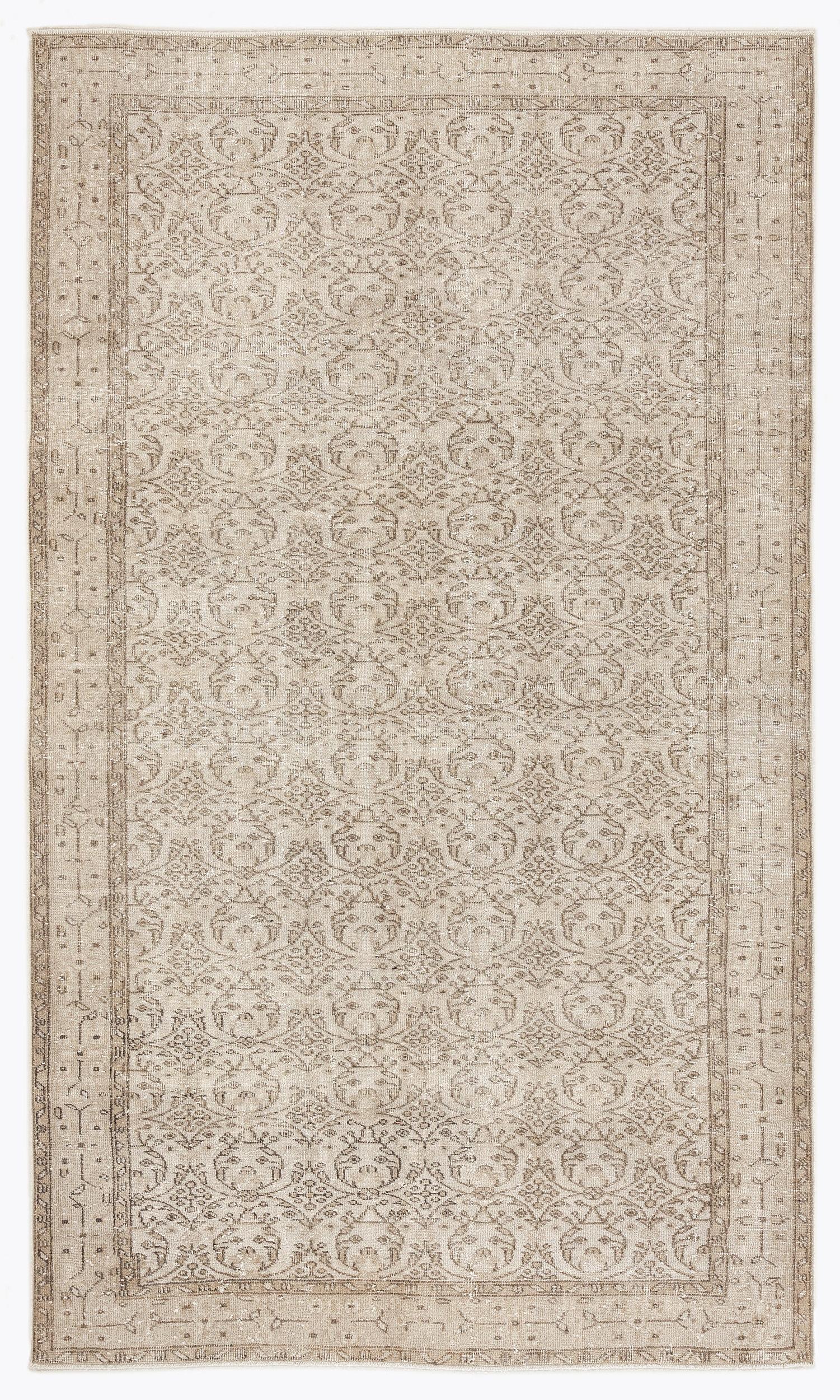 Dradana - Vintage Floral Rug - 5'5 X 9'2