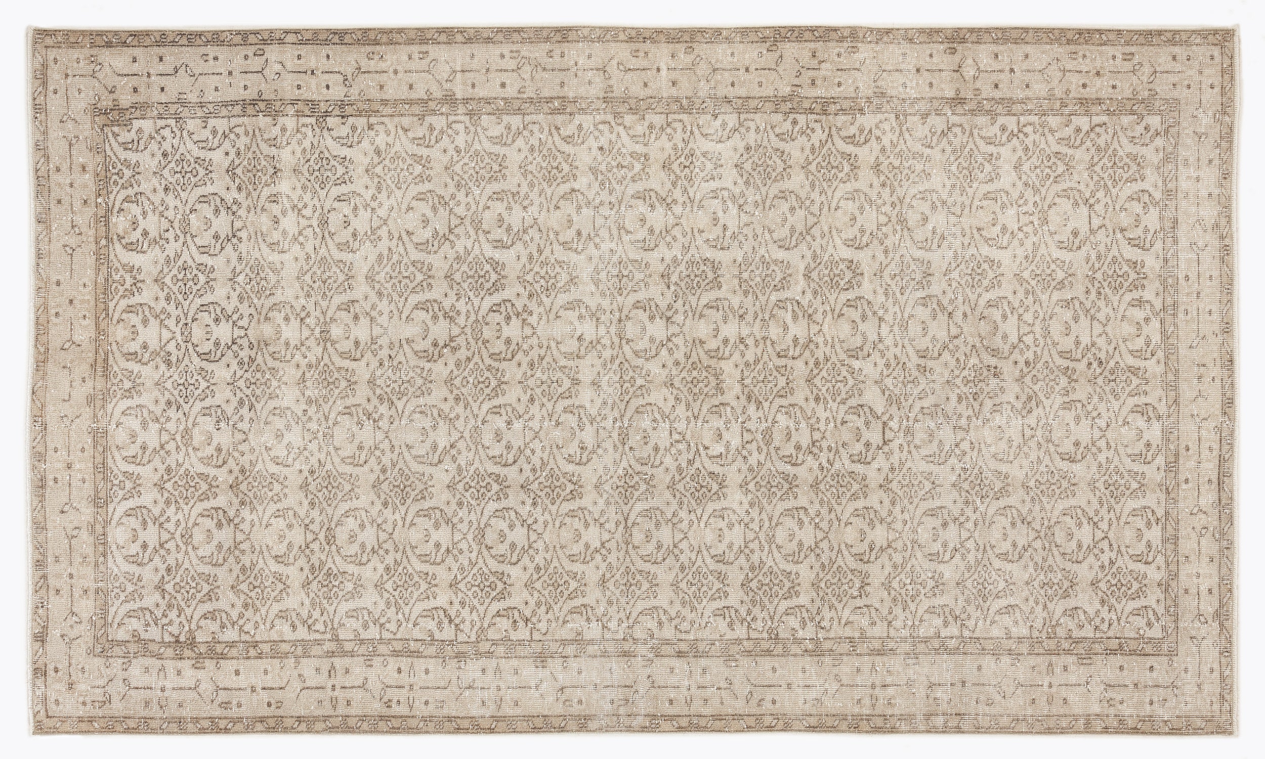Dradana - Vintage Floral Rug - 5'5 X 9'2