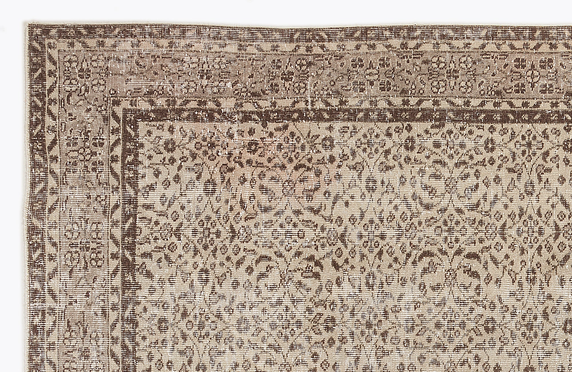 Mapana - Vintage Floral Rug - 6'4 X 9'6