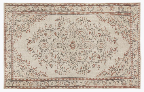 Load image 1 in gallery view. Semean - Vintage Medallion Rug - 5'5 X 8'7