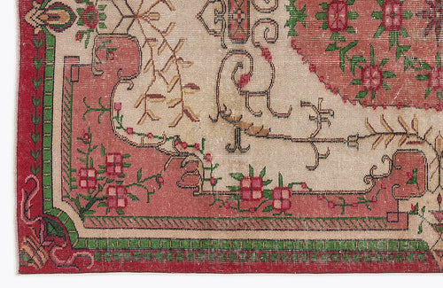 Load image 1 in gallery view. Tozesa - Vintage Medallion Rug - 5'7 X 9'2