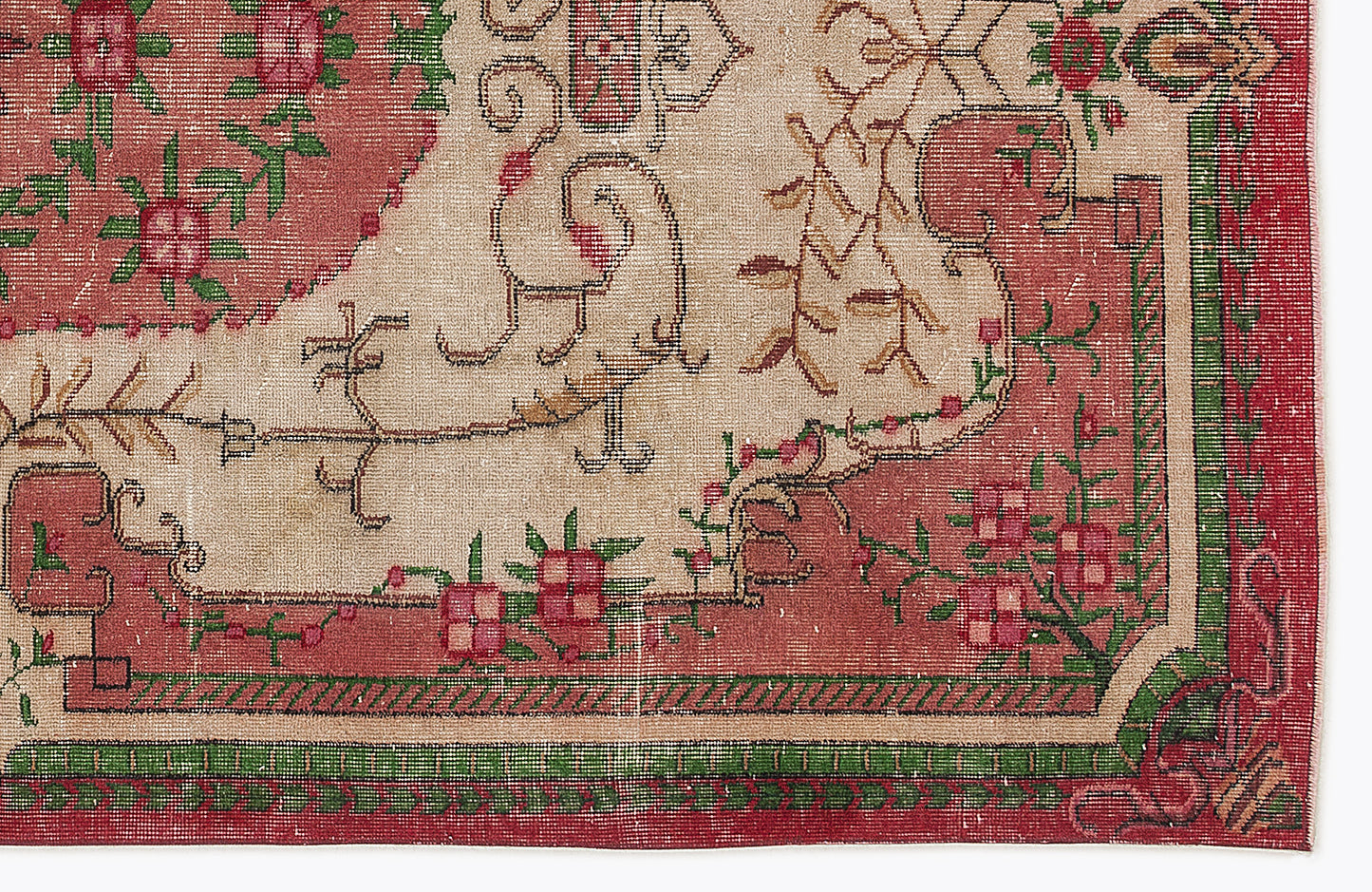 Tozesa - Vintage Medallion Rug - 5'7 X 9'2