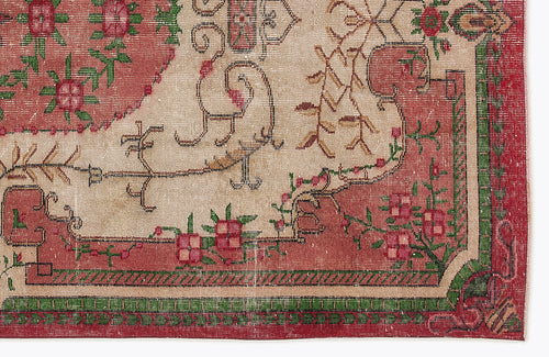 Load image 1 in gallery view. Tozesa - Vintage Medallion Rug - 5'7 X 9'2