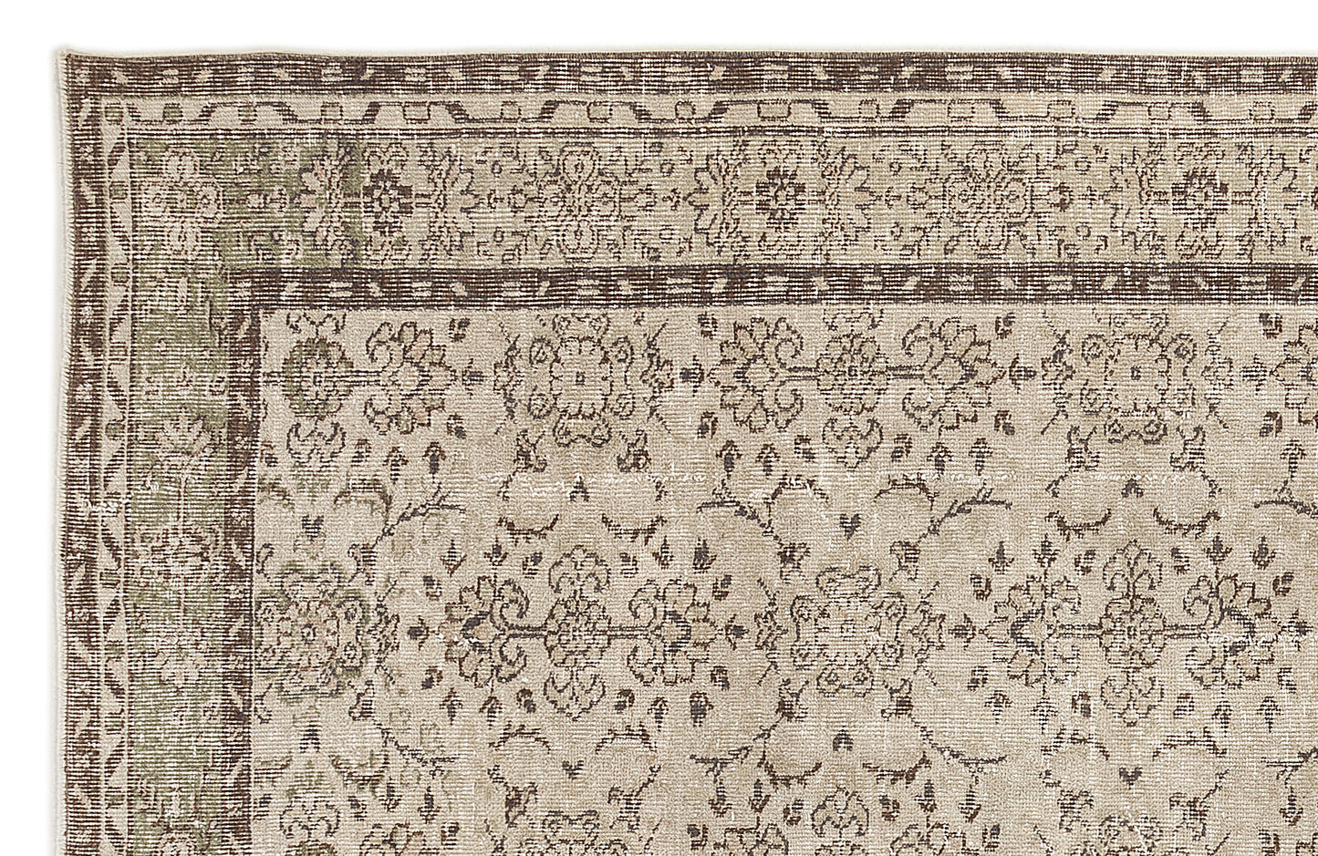 Dodius - Vintage Floral Rug - 6'2 X 9'7