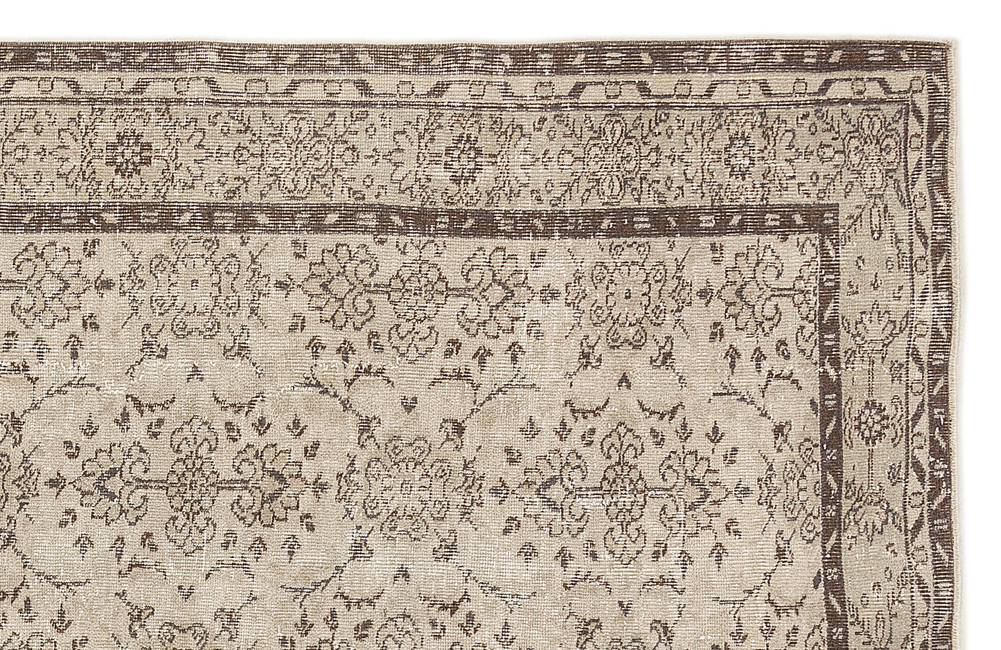 Dodius - Vintage Floral Rug - 6'2 X 9'7