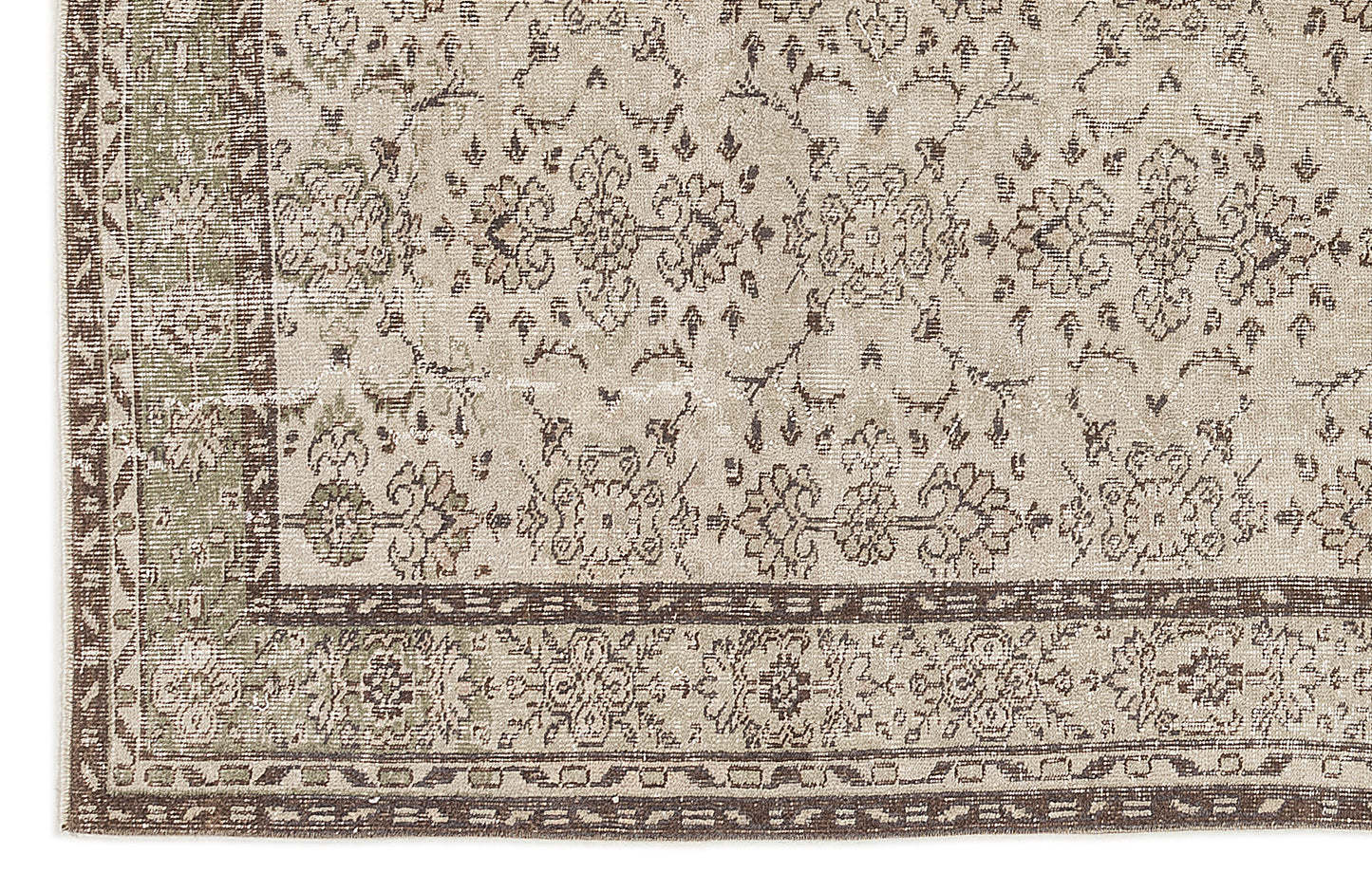 Dodius - Vintage Floral Rug - 6'2 X 9'7