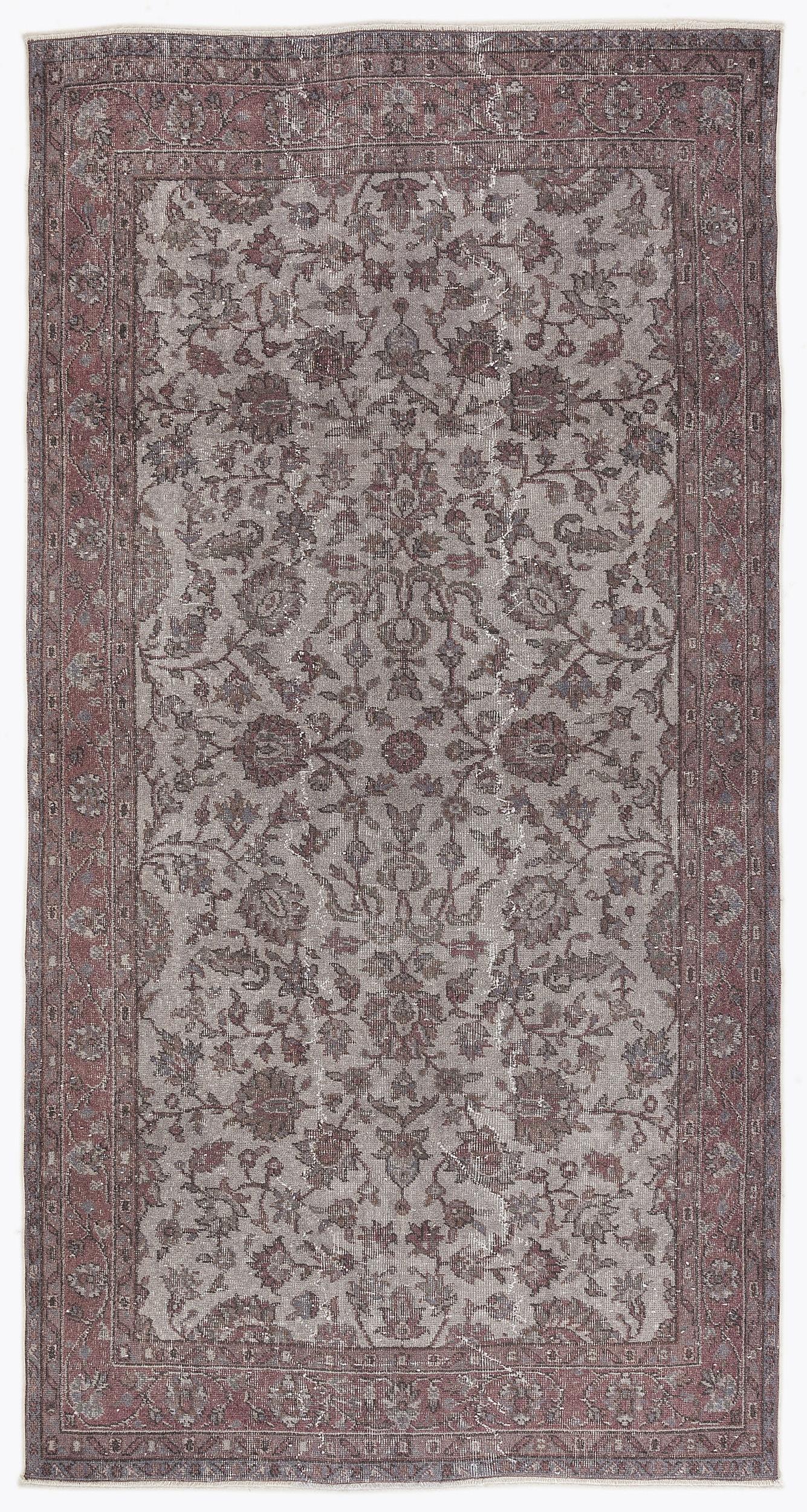 Crais - Vintage Floral Rug - 4'11 X 9'5
