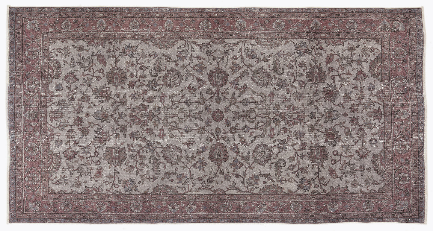 Crais - Vintage Floral Rug - 4'11 X 9'5
