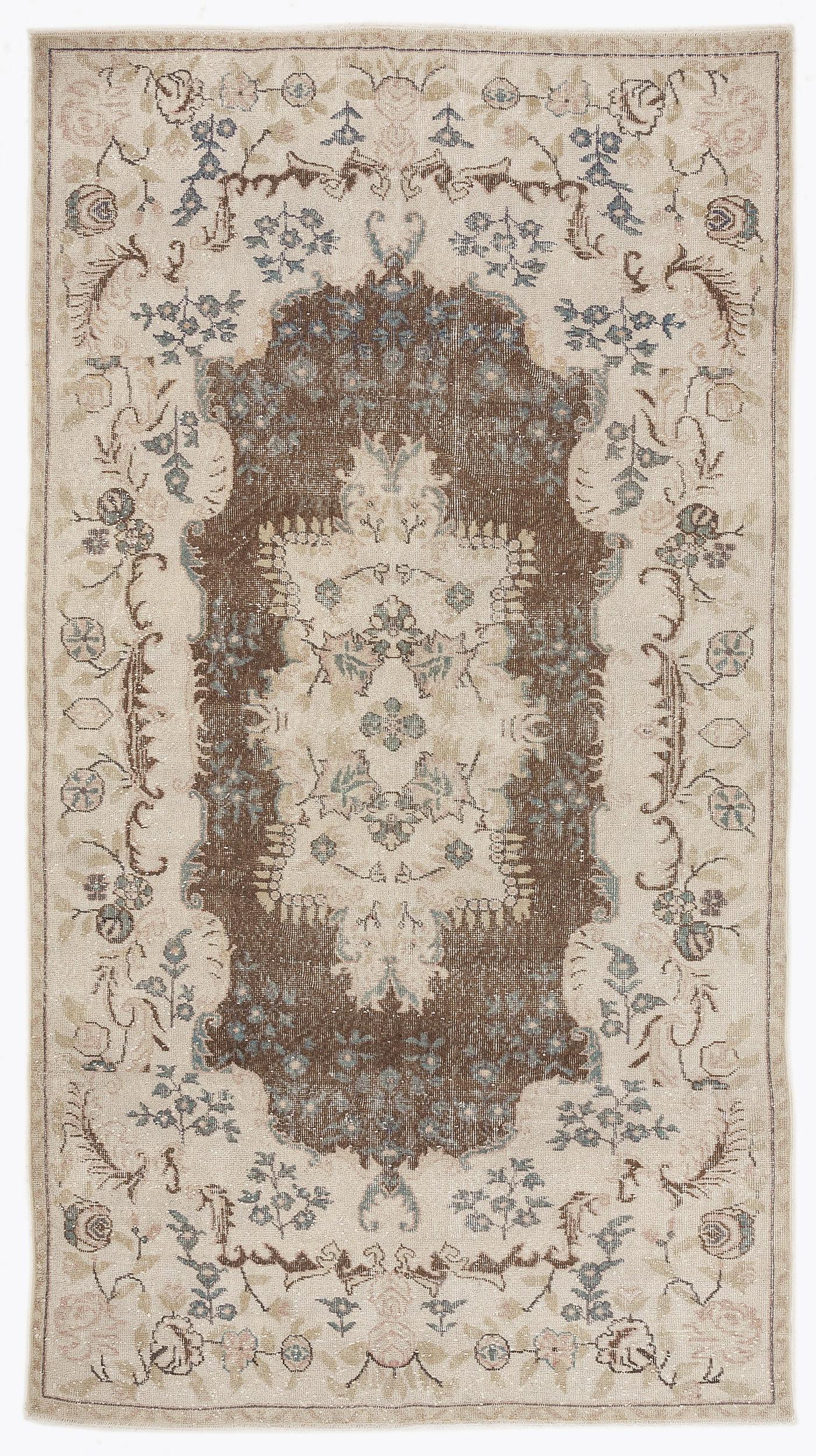 Soruil - Vintage Medallion Rug - 5'9 X 10'1