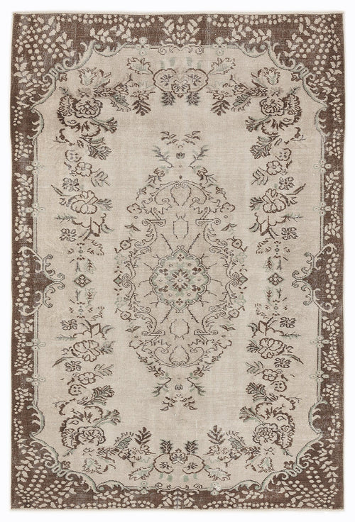 Load image 1 in gallery view. Ciguar - Vintage Medallion Rug - 5'10 X 8'7