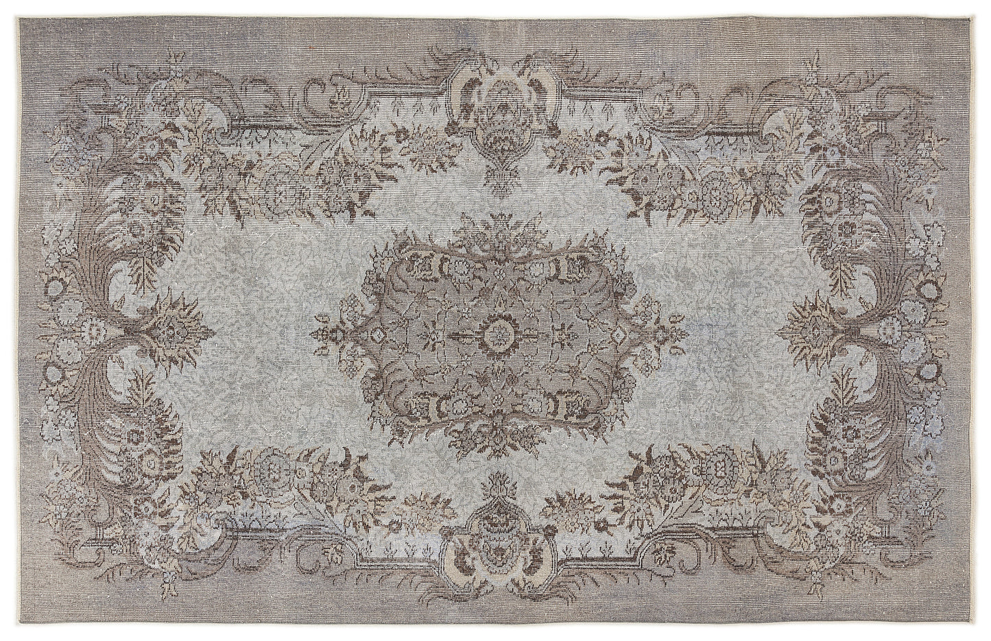 Hitema - Vintage Medallion Rug - 5'11 X 9'5