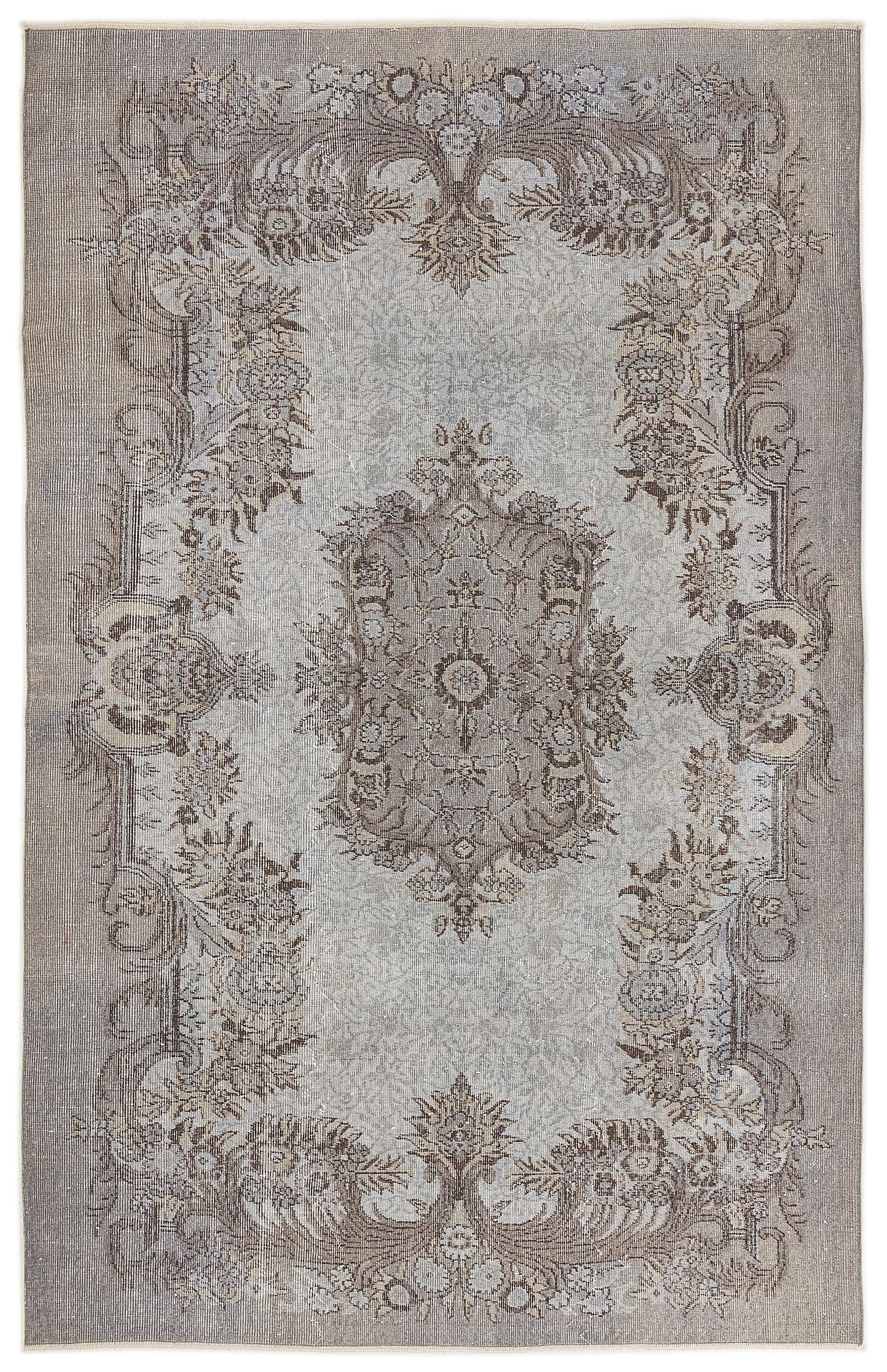 Hitema - Vintage Medallion Rug - 5'11 X 9'5