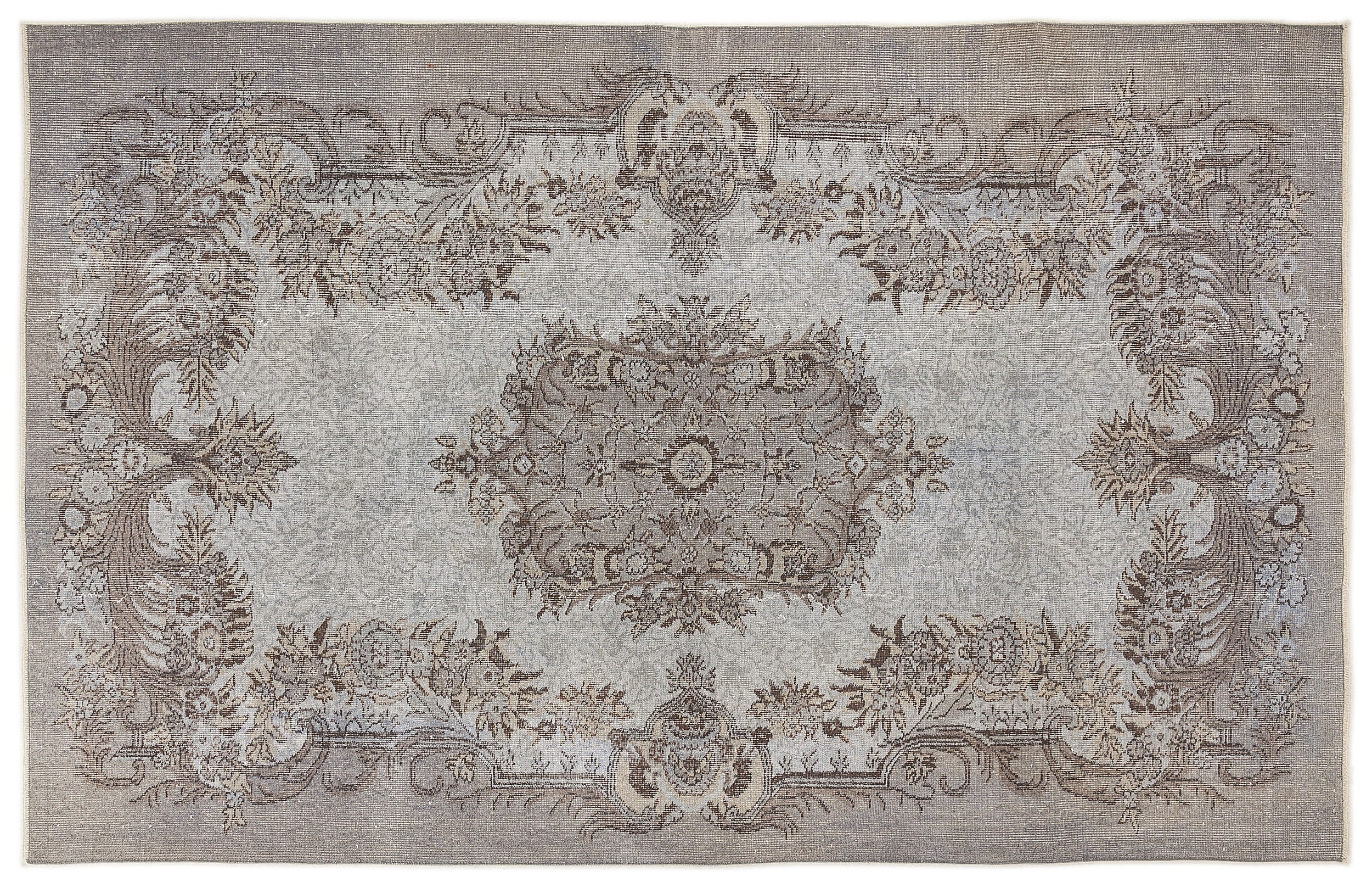 Hitema - Vintage Medallion Rug - 5'11 X 9'5