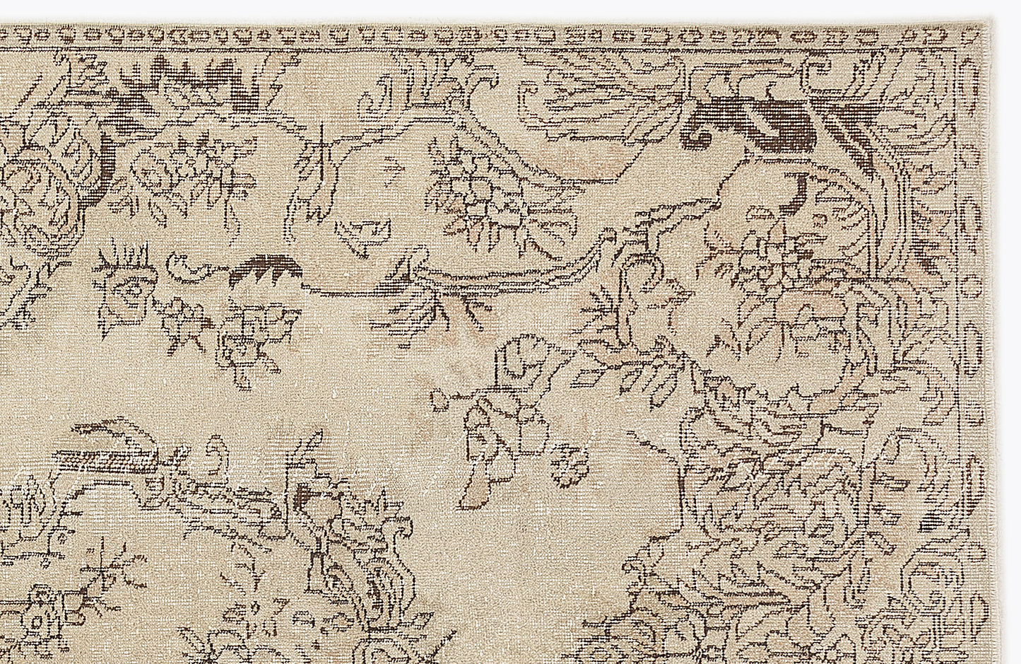 Zukusa - Vintage Medallion Rug - 5'7 X 8'11