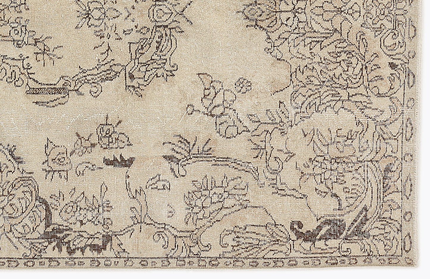 Zukusa - Vintage Medallion Rug - 5'7 X 8'11