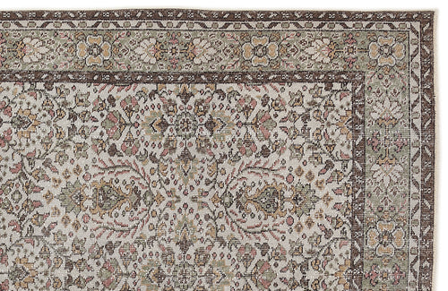 Load image 1 in gallery view. Haseda - Vintage Floral Rug - 5'4 X 9'6