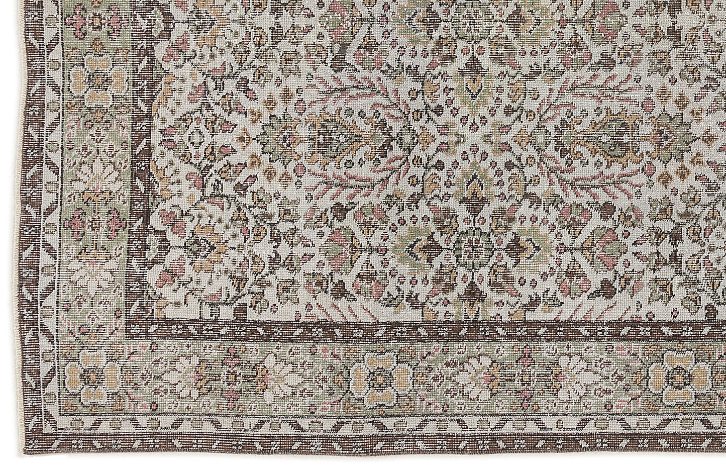 Haseda - Vintage Floral Rug - 5'4 X 9'6