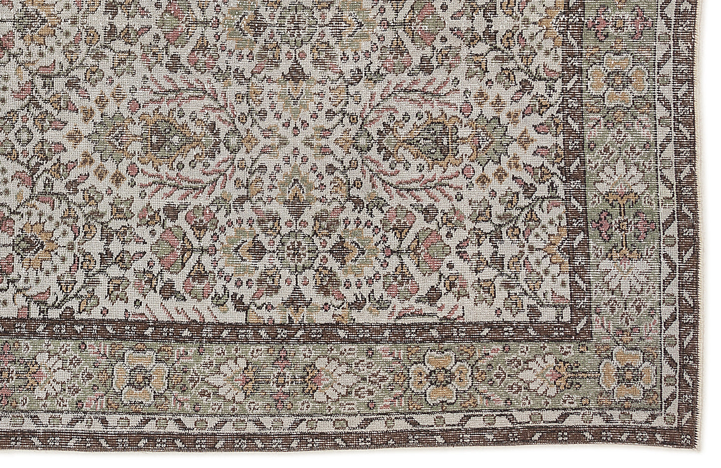 Haseda - Vintage Floral Rug - 5'4 X 9'6