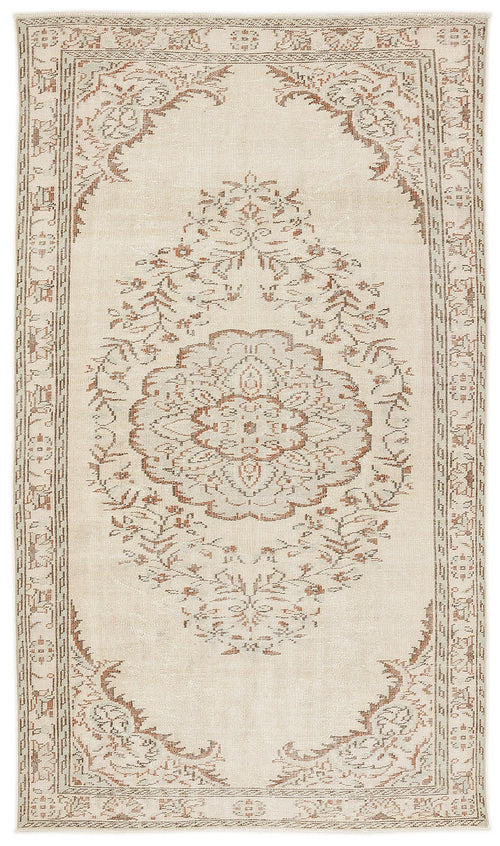 Load image 1 in gallery view. Bekeya - Vintage Medallion Rug - 5'4 X 9'1